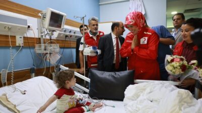 - Türk Kızılayı Gazze'de bulunan iki hastaneye 10,5 milyon lira