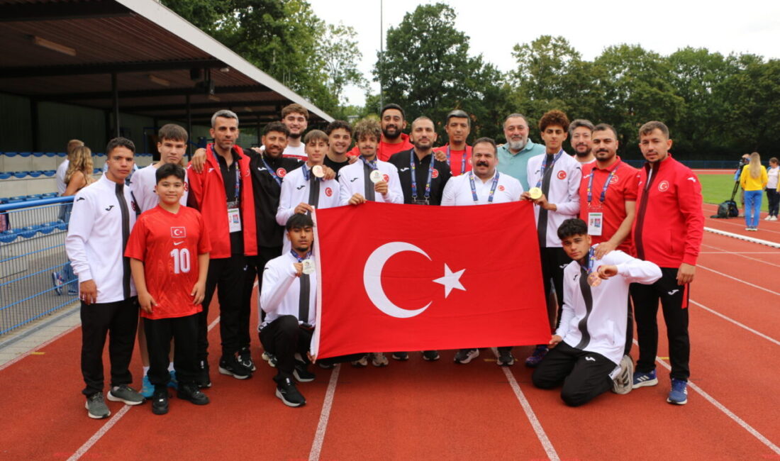 ANKARA (AA) – Türkiye, Almanya'da düzenlenen İşitme Engelliler Avrupa Gençlik