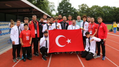 ANKARA (AA) – Türkiye, Almanya'da düzenlenen İşitme Engelliler Avrupa Gençlik