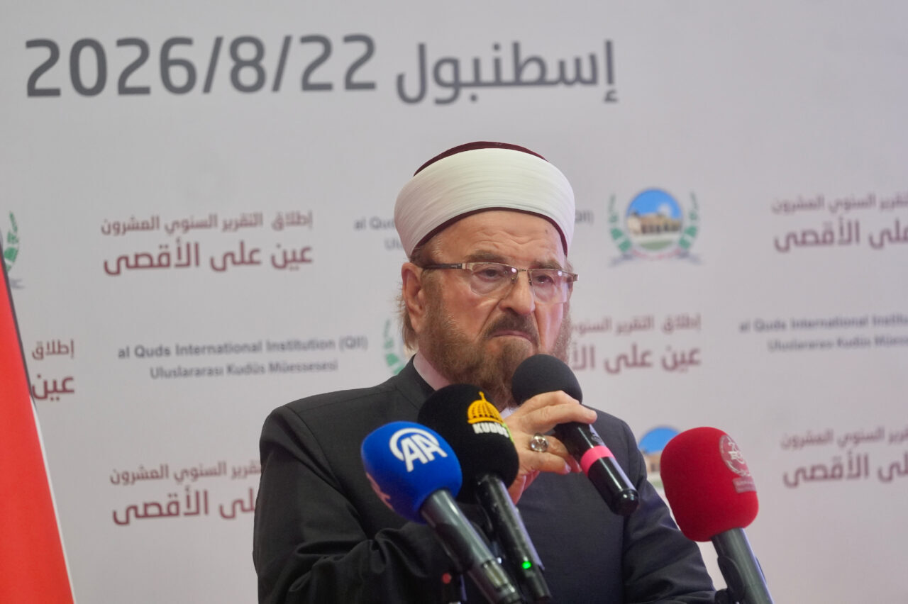 - Uluslararası Kudüs Müessesesi Yönetim Kurulu Başkanı Prof. Dr. Ahmed
