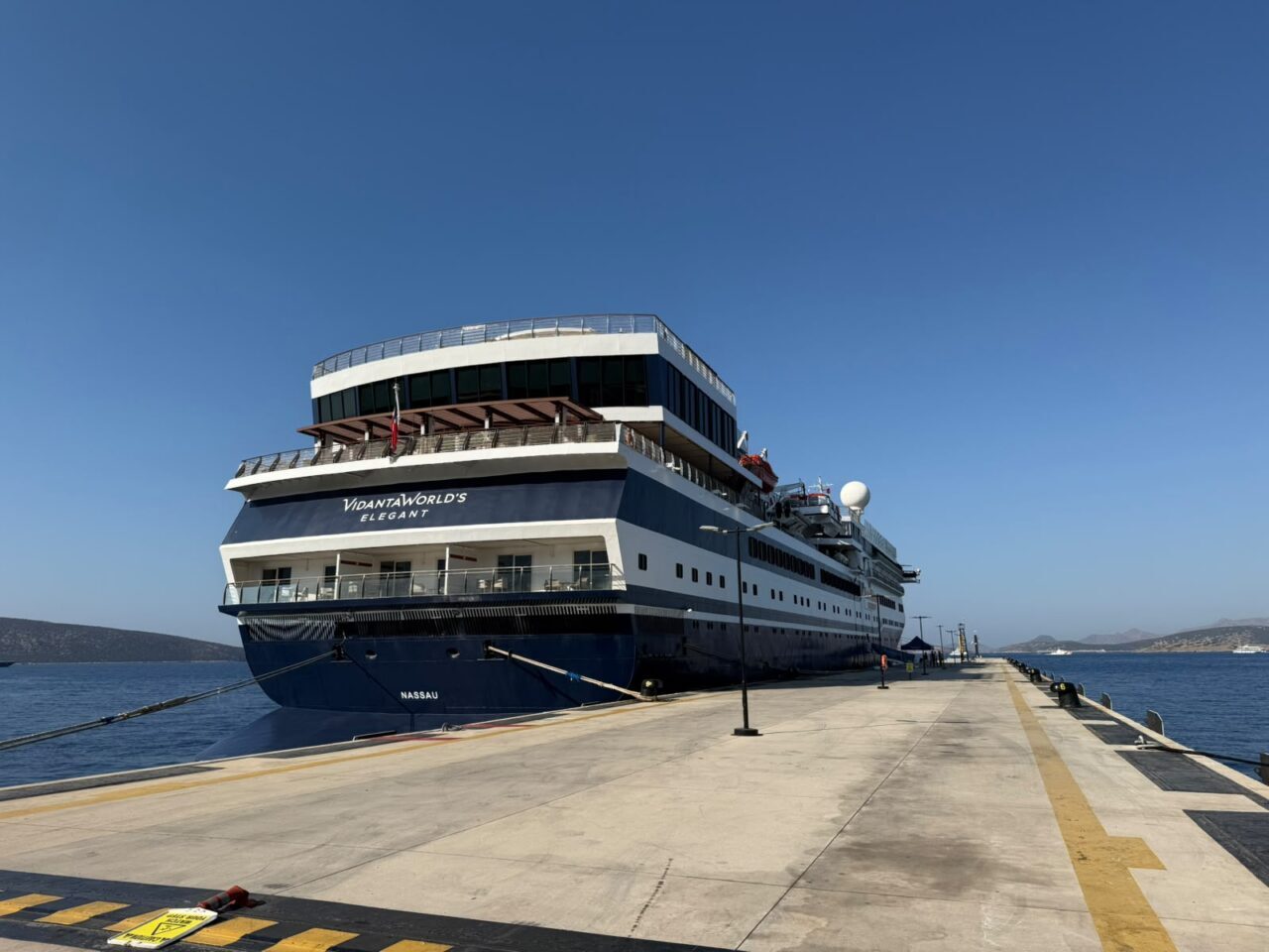 MUĞLA (AA) – Muğla'nın Bodrum ilçesine Vidanta World's Elegant isimli
