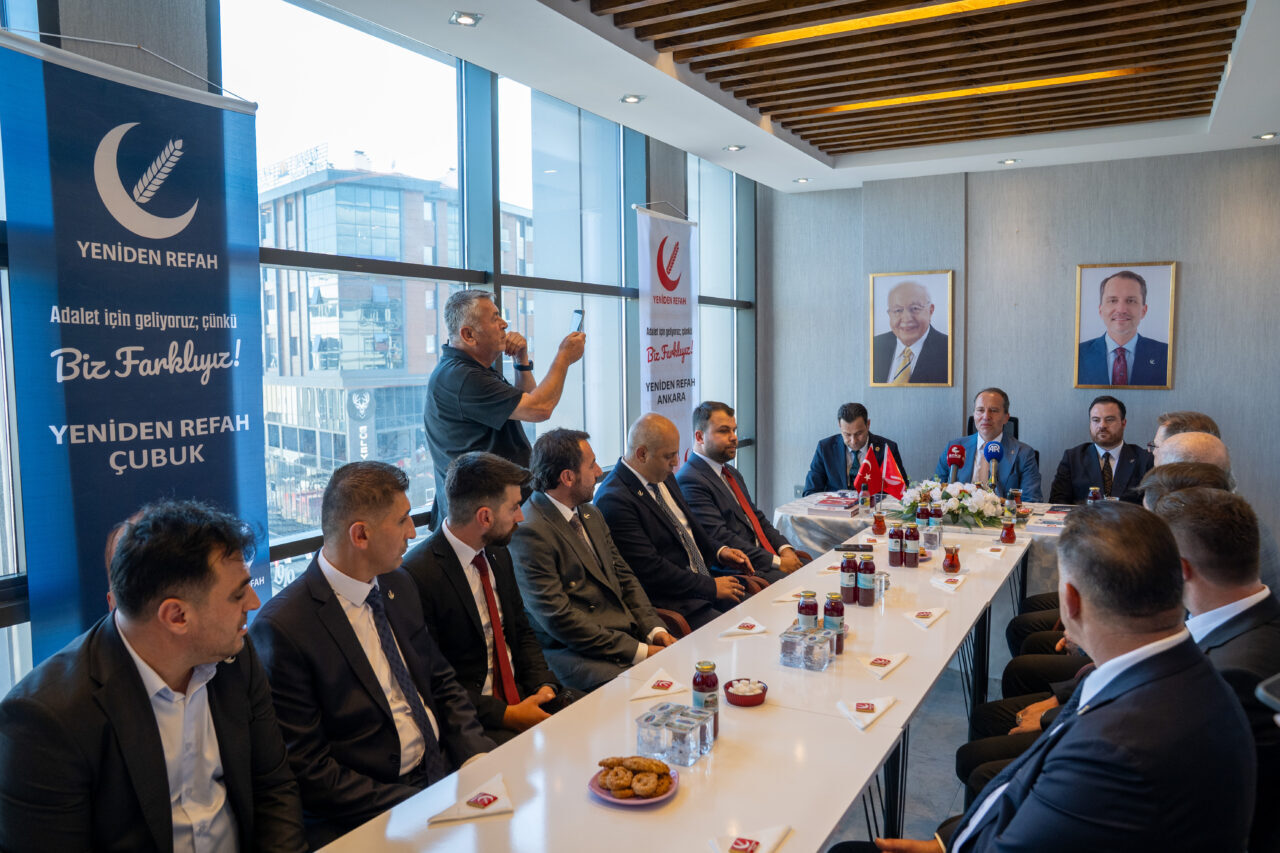 ANKARA (AA) – Yeniden Refah Partisi Genel Başkanı Fatih Erbakan,
