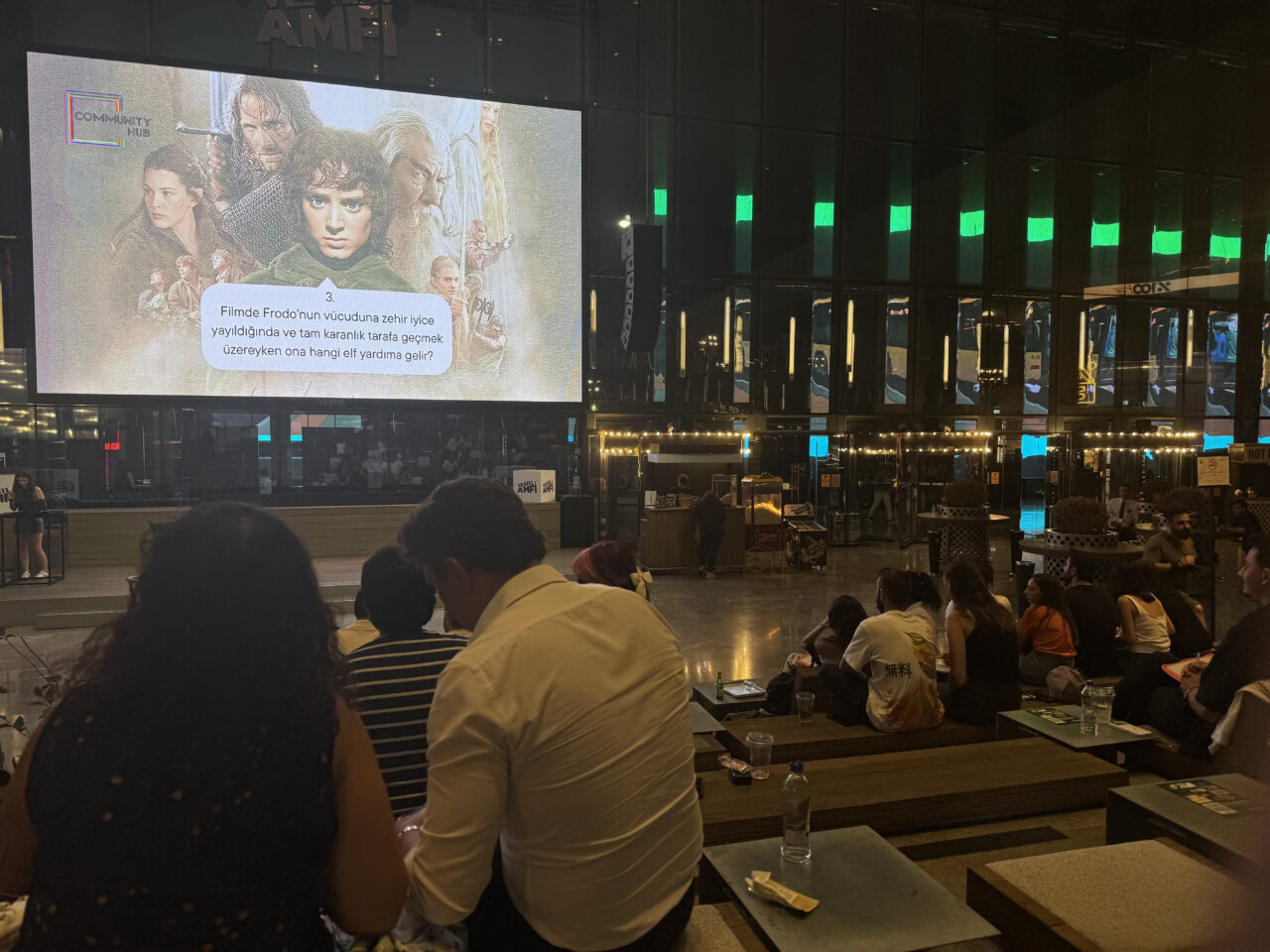 İSTANBUL (AA) – Community Hub tarafından düzenlenen "Yüzüklerin Efendisi Quiz