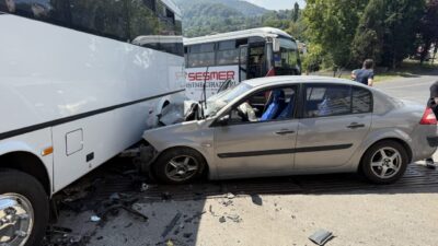 ZONGULDAK (AA) – Zonguldak'ın Kilimli ilçesinde özel halk otobüsü ile