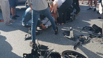 ANTALYA (AA) – Antalya'nın Alanya ilçesinde minibüsle çarpışan motosikletin sürücüsü