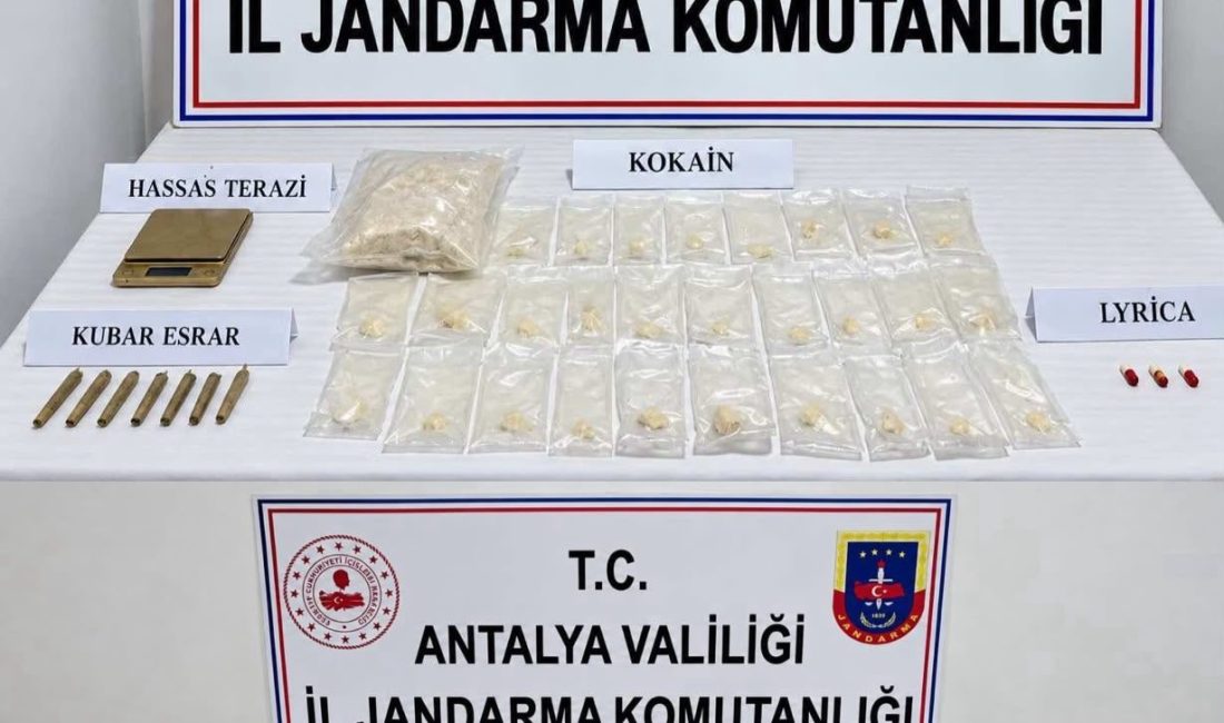 ANTALYA (AA) – Antalya'nın Manavgat ve Aksu ilçelerinde düzenlenen uyuşturucu