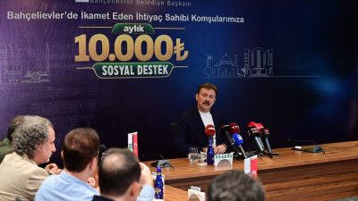 İSTANBUL (AA) – Bahçelievler Belediyesi, "Türkiye Yüzyılı Belediyeciliği-Sosyal Destek Lansman