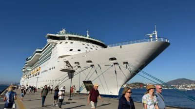 MUĞLA (AA) – Muğla'nın Bodrum ilçesine "Brilliance Of The Seas"