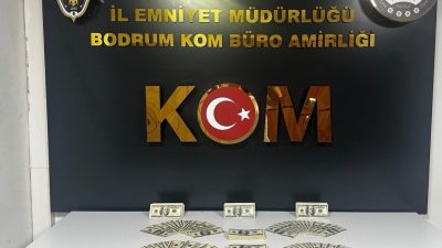 MUĞLA (AA) – Muğla'nın Bodrum ilçesinde, piyasaya sahte para sürmeye