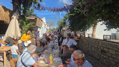 MUĞLA (AA) – Muğla'nın Datça ilçesindeki Eski Datça Mahallesi'nde bu