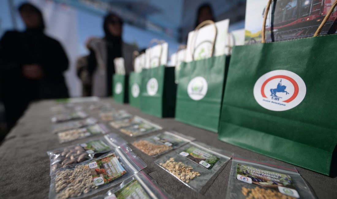 DÜZCE (AA) – Düzce'de 16 bin ata tohumu vatandaşlara ücretsiz