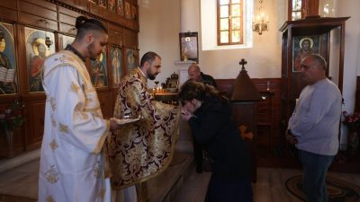 EDİRNE (AA) – Edirne'de Sveti Konstantin ve Elena Kilisesi'nde Bulgarca