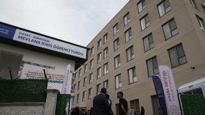 HATAY (AA) – Eski TBMM Başkanı Mustafa Şentop ile AK