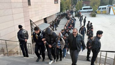 ESKİŞEHİR (AA) – Eskişehir merkezli 33 ilde düzenlenen yasa dışı
