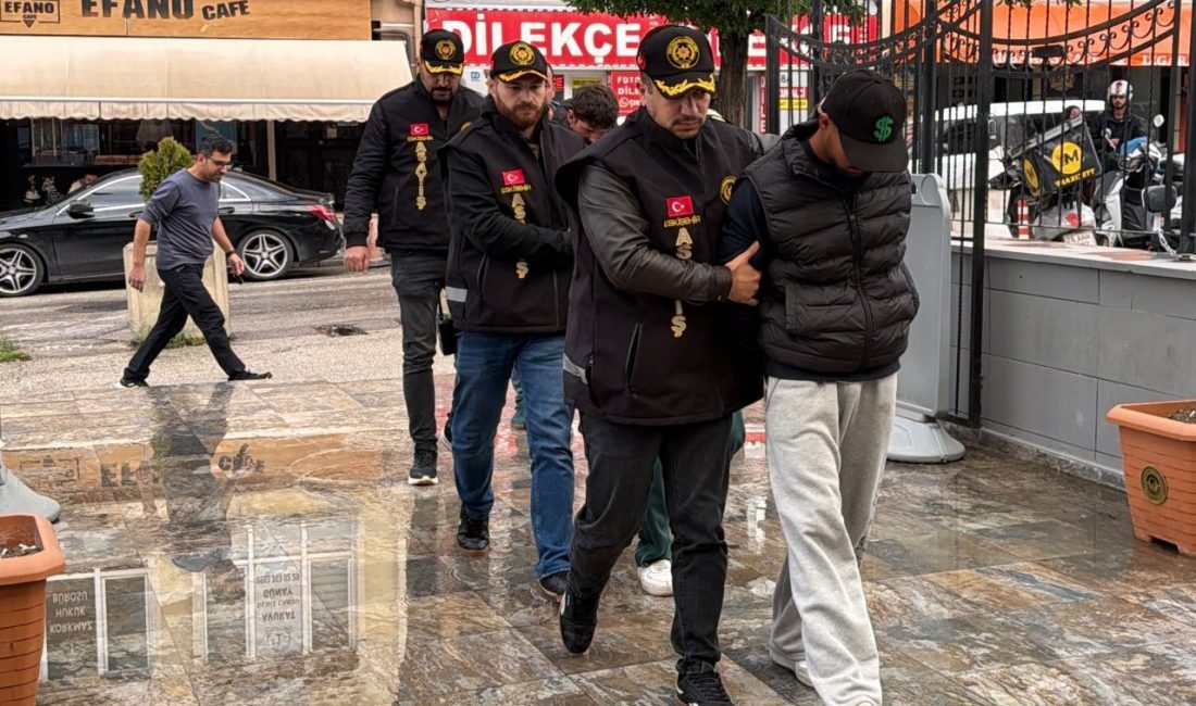 ESKİŞEHİR (AA) – Eskişehir’in Odunpazarı ilçesinde 1 kişinin yaralandığı silahlı