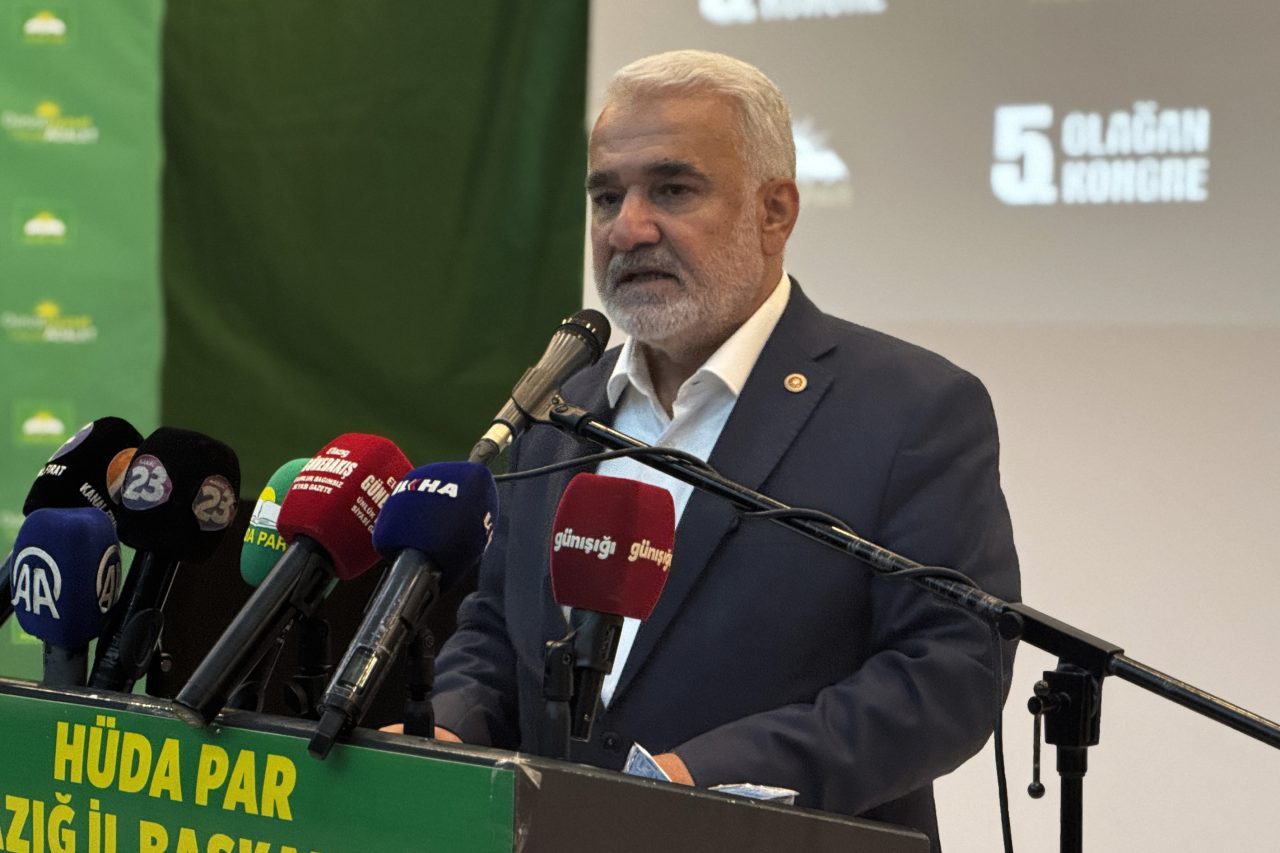 ELAZIĞ (AA) – HÜDA PAR Genel Başkanı Zekeriya Yapıcıoğlu, partisinin