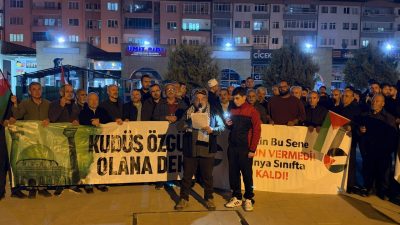 ÇANKIRI (AA) – Çankırı'da, İsrail'in Gazze'ye yönelik saldırılarının 3. yılı