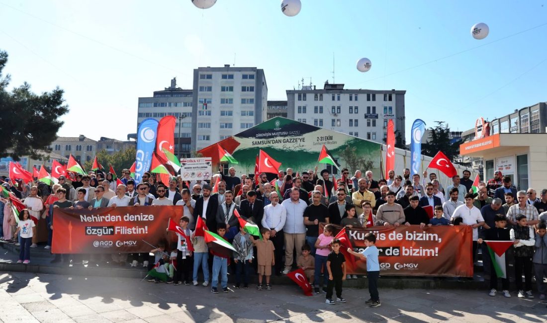 SAMSUN (AA) – İsrail'in Ekim 2023'ten bu yana Gazze'de uyguladığı