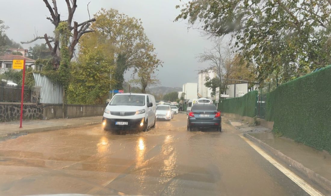- Kentte gece boyunca aralıklarla etkili olan kuvvetli yağış nedeniyle