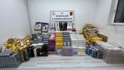 KAYSERİ (AA) – Kayseri'de düzenlenen kaçakçılık operasyonunda jandarma, 2 şüpheliyi
