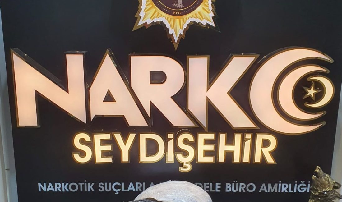 KONYA (AA) – Konya'nın Seydişehir ilçesinde düzenlenen uyuşturucu operasyonunda 1