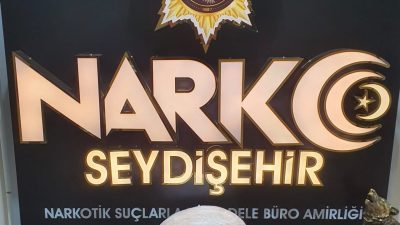 KONYA (AA) – Konya'nın Seydişehir ilçesinde düzenlenen uyuşturucu operasyonunda 1