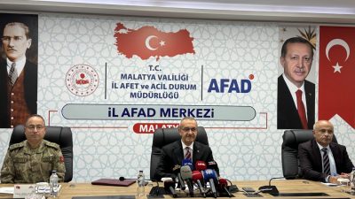 - Vali Seddar Yavuz:
- "Malatya afetten sonra yaralarını saran, dimdik