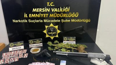 MERSİN (AA) – Mersin'de düzenlenen uyuşturucu operasyonunda gözaltına alınan 6