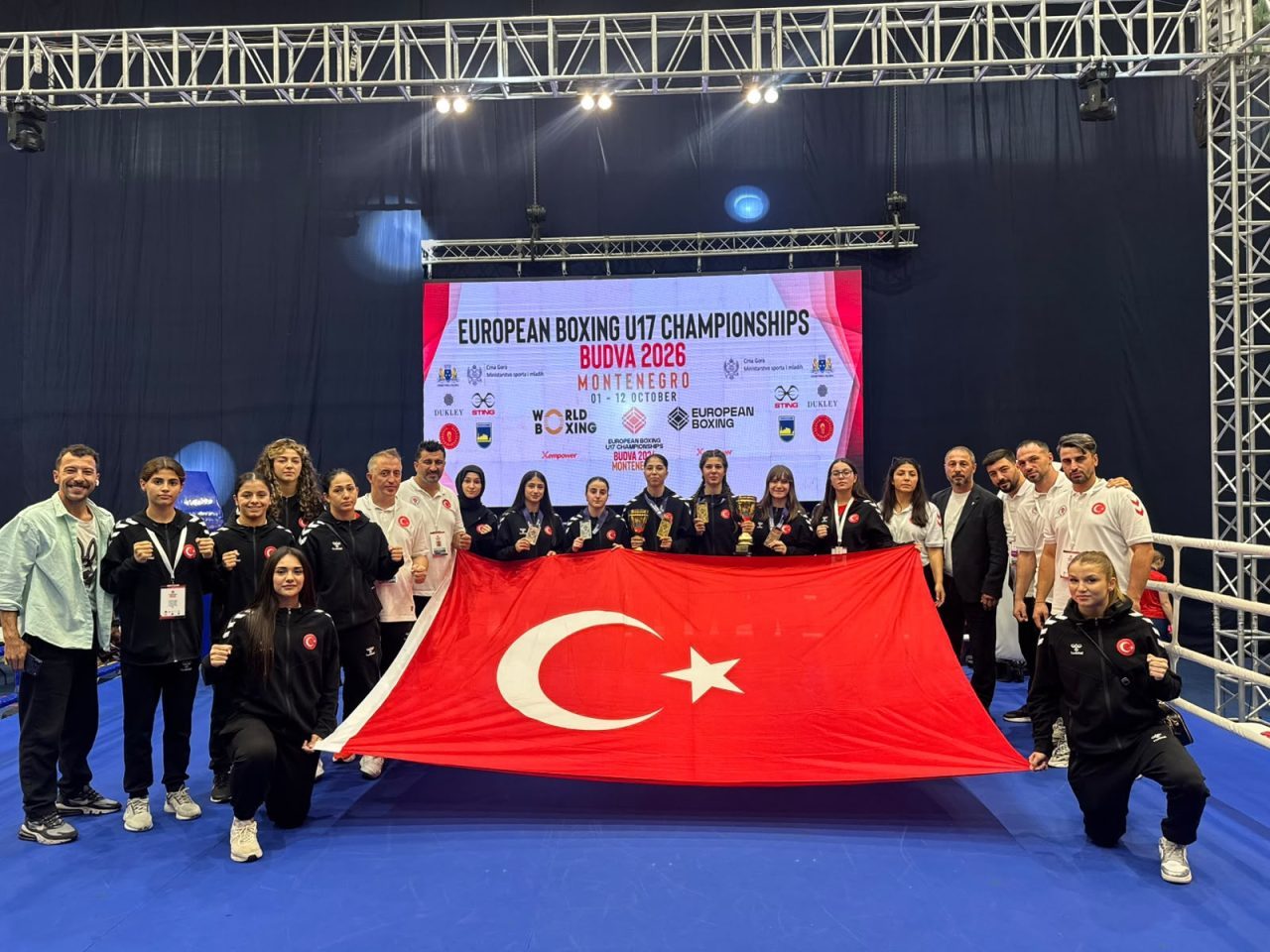 ANKARA (AA) – Türkiye, Karadağ'da düzenlenen Yıldızlar Avrupa Boks Şampiyonası'nı