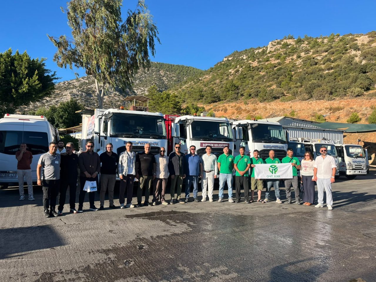 - Ziyaret kapsamında kent temizliği sistemleri, teknik ekipmanlar, araç filosu