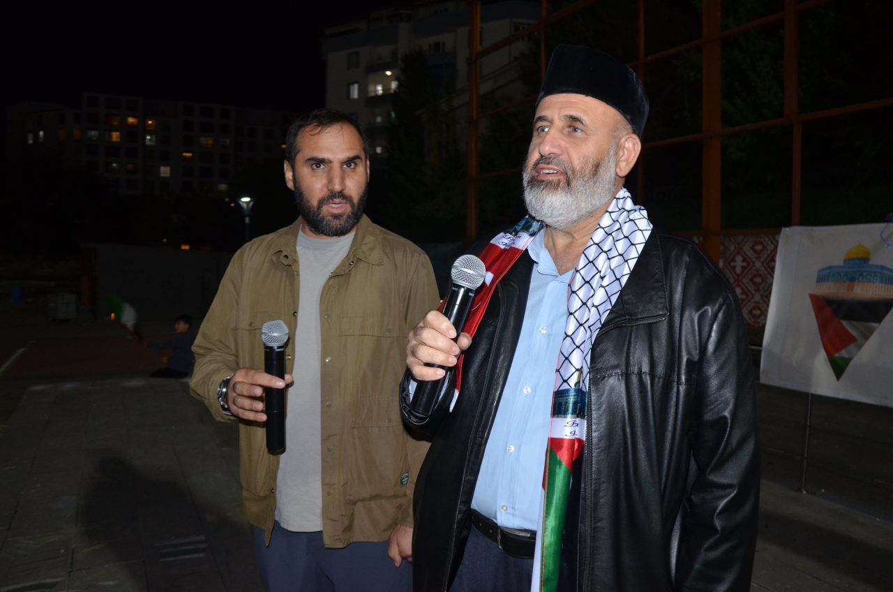MUŞ (AA) – Muş'ta İsrail'in Gazze'ye yönelik saldırılarının protesto edilmesi