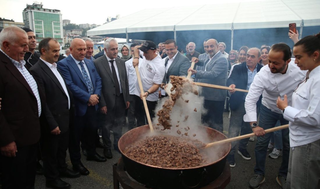 RİZE (AA) – Rize'nin yöresel lezzetlerinin tanıtıldığı "6. GastroRize Günleri"