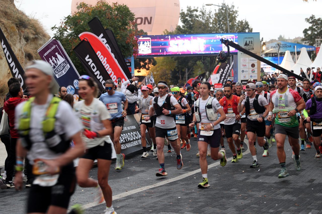 NEVŞEHİR (AA) – Salomon Kapadokya Ultra Trail Koşusu, 78 ülkeden