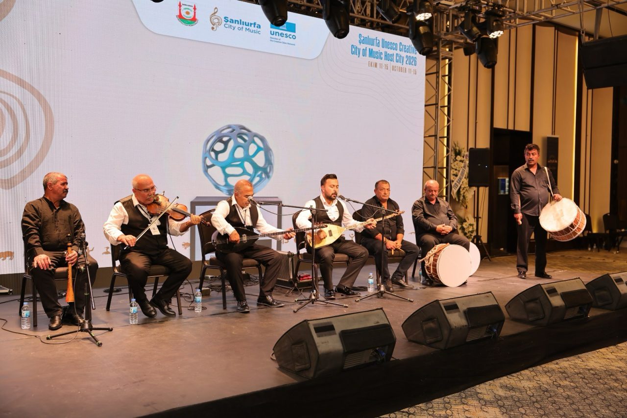 ŞANLIURFA (AA) – Şanlıurfa'da düzenlenen "UNESCO Müzik Şehirleri Yıllık Toplantısı"