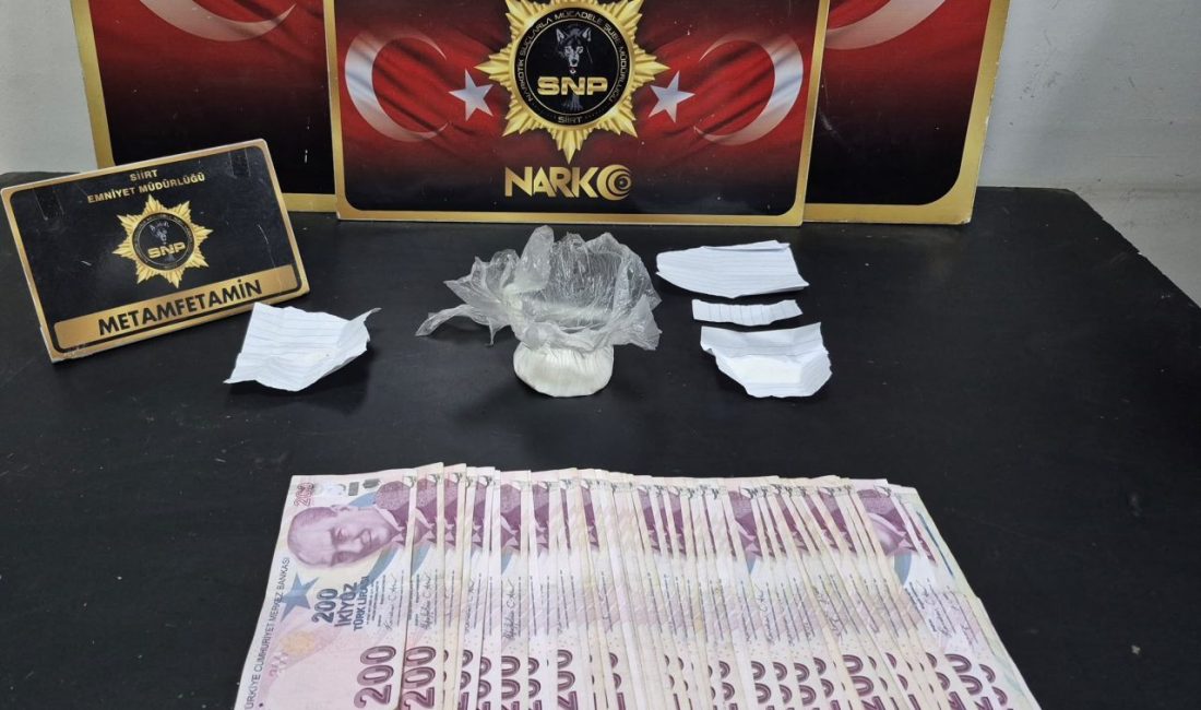 SİİRT (AA) – Siirt'te sokak satıcılarına yönelik düzenlenen uyuşturucu operasyonunda