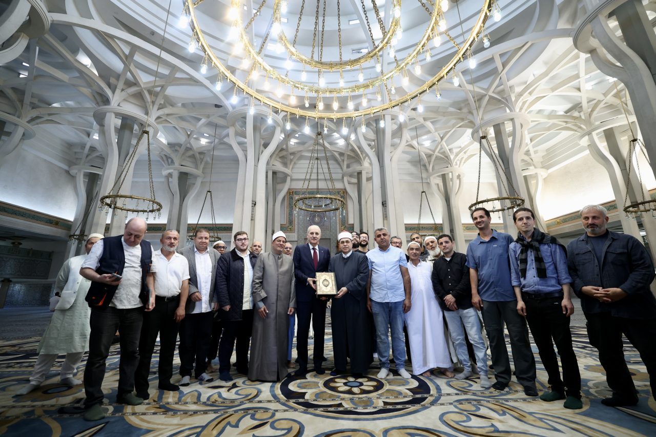 TBMM (AA) – TBMM Başkanı Numan Kurtulmuş, İtalya programı kapsamında
